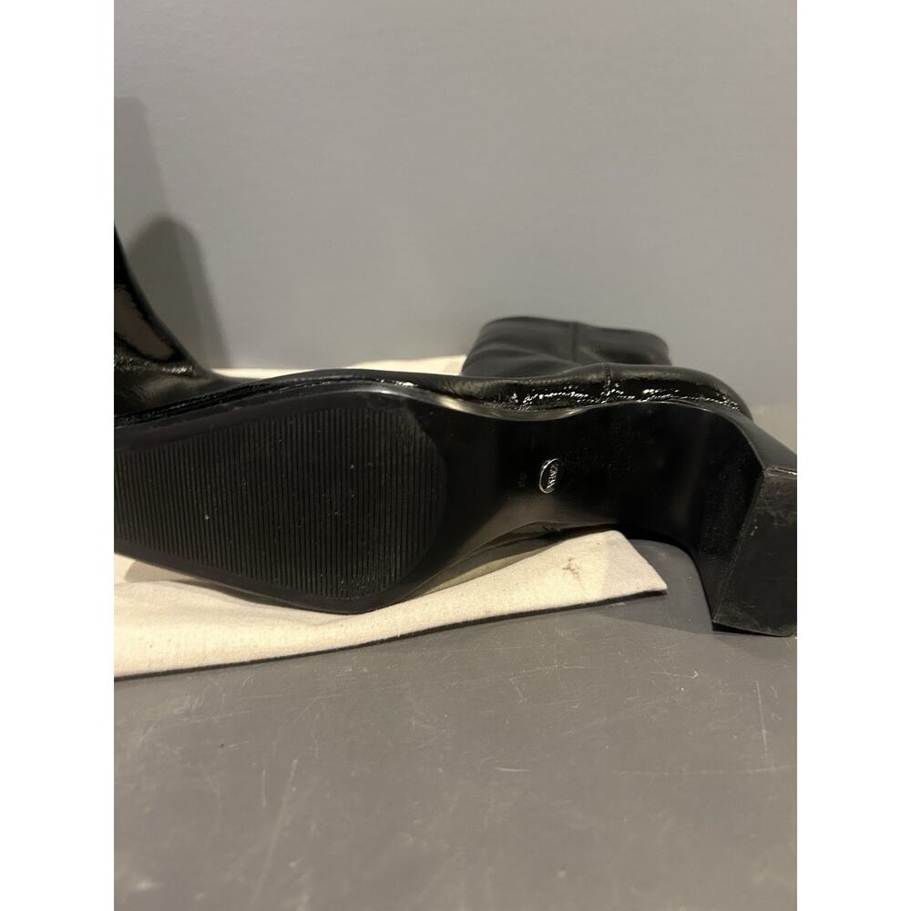 Zara Black Genuine Leather Pointed Toe Ankle Boots Women Size US 8 EUR 36‎ Bag - Picture 3 of 6